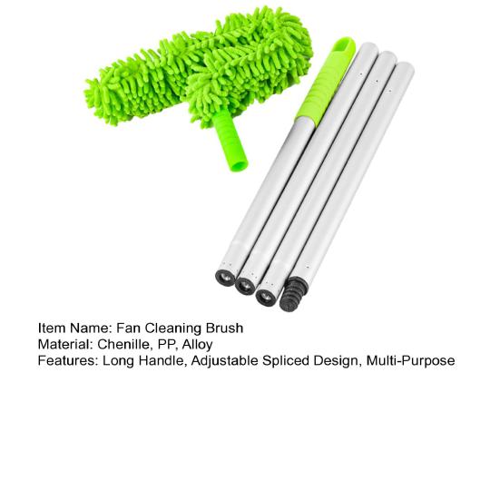 Ceiling Fan Cleaning Brush with 140cm/170cm Long Handle Adjustable Length Flexible
