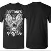 Deftones Music T Shirt for Men Pure Cotton Novelty T-Shirt O Neck Band Tees Short Sleeve Clothe