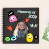 8 Inch Scrapbook Album 40 Pages Hardcover Kraft Paper Photo Album Scrap Book Memory Book for Famliy Wedding Anniversary Travel