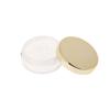 Empty 5/10/20/30g Loose Powder Jar With Rotating Sifter Container Jar Plastic Cosmetic Makeup Powder Filling Can Pot Lid Twist