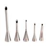 3/4Pcs Cream Icing Piping Nozzle Tips Stainless Steel Cream Puff Nozzle Pastry Icing Piping Decorating Tools Baking Supplies