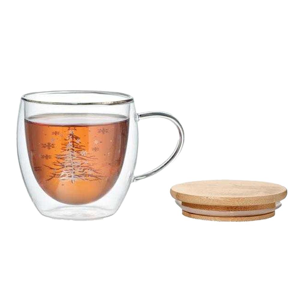 MidOcean Sian Borosilicate Glass Double Wall 220ml Mug