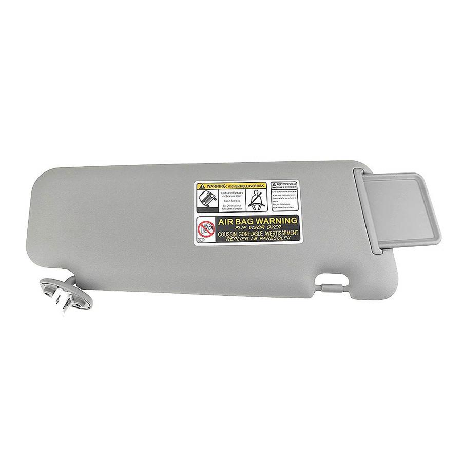 

Left Driver Gray Sun Visor For Toyota Highlander 2008-2013 74320-48500-B0