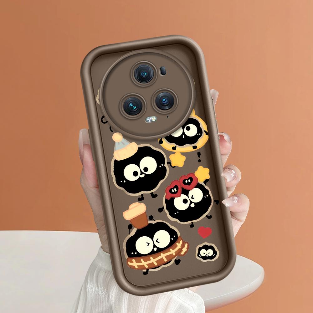 Weiches Silikon-Telefongehäuse mit quadratischem Leiterdruckmuster, vollständige Kameraabdeckung, stoßfeste Gummischutzhülle für Huawei Honor