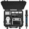 Lekufee Waterproof Hard Carrying Case for DJI Lito Lito 1 Fly More DJI RC N3 Charging Hub and Other Accessories X1, Drone, Combo, 2/RC (6pcs), (Case