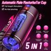 Male Sex Toys Male Masturbation Cup Male Masturbator Pocket Cat Automatic Intelligent Voice Penis Training Vibrator Oral Sex Machine