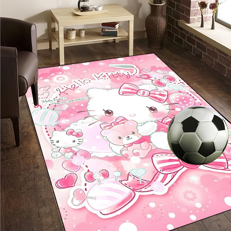 Melody's Sweet Adventure Rug Office Carpet Non-Slip Mat, Chair Rug Floor Covering for Gaming, Bedroom, Living Room , Home Decor Christmas Gift