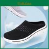 Unisex Interior 3548 Slippers Mens Half Slippers Summer Mesh Meterbreathable Mens Black Mueller Shoes