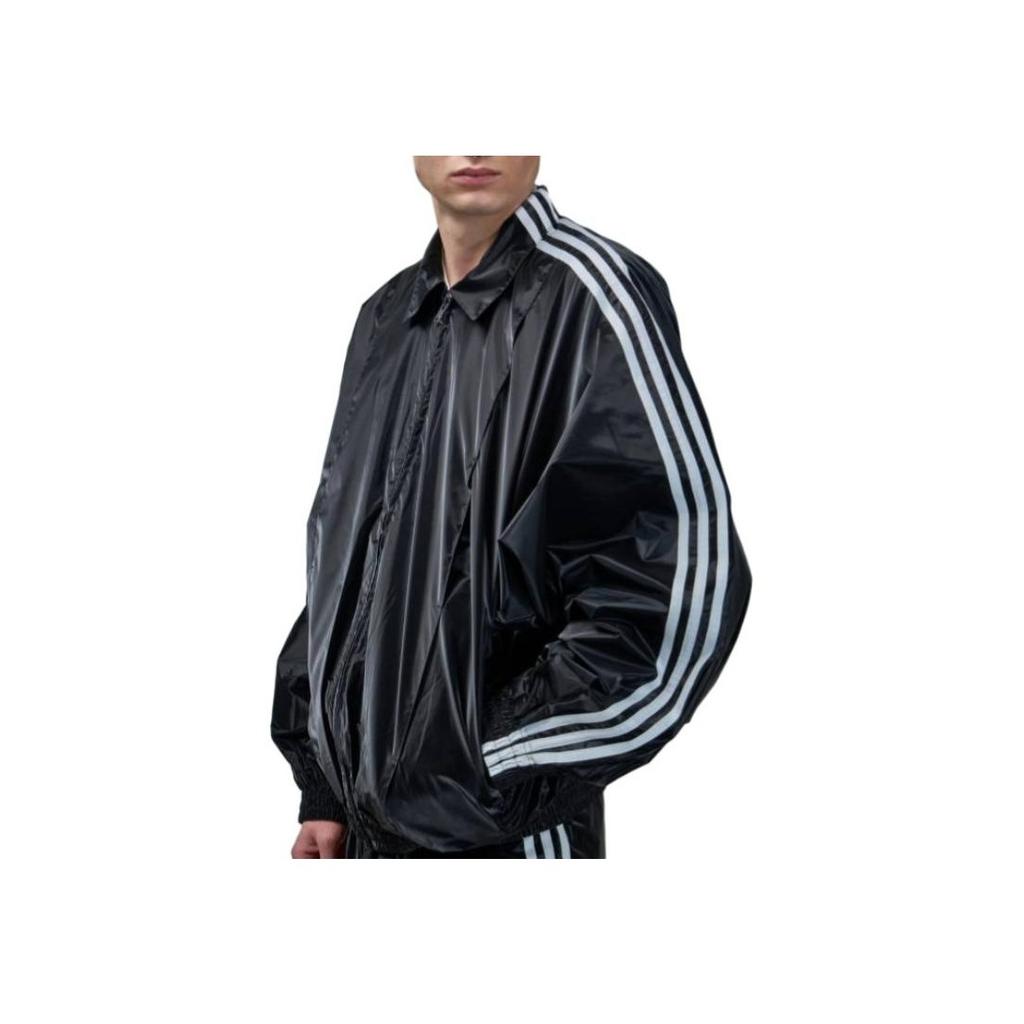 Y-3 Solid Color Zip-Up Collar Long Sleeve Jacket Men Jackets Black IR6246