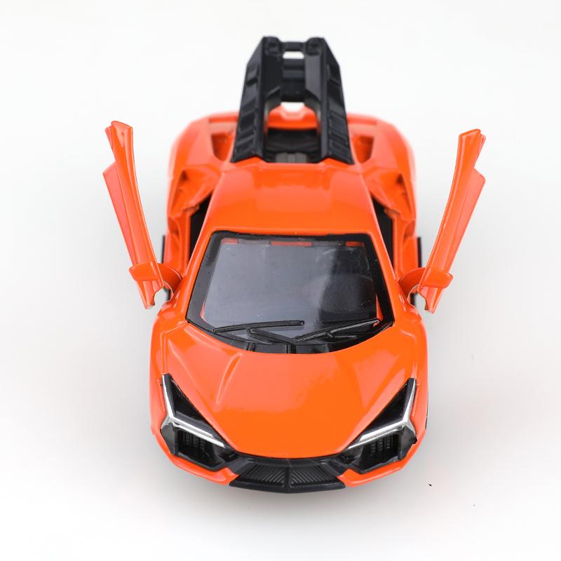 ABAY1 1:43 scale replica of the SVJ pullback alloy car model, children's toy, die-cast metal, pullback function.