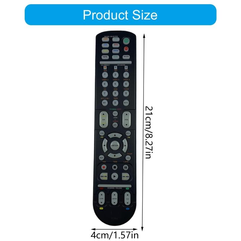 Replacement TV Remote Control for NAD HTR2 Ergonomic Grip Comfortable and ABS Construction for Effortless Operation