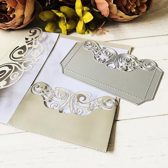 Flower Shape DIY Embossing Cutting Die Greeting Card Making Scrapbook Stencil