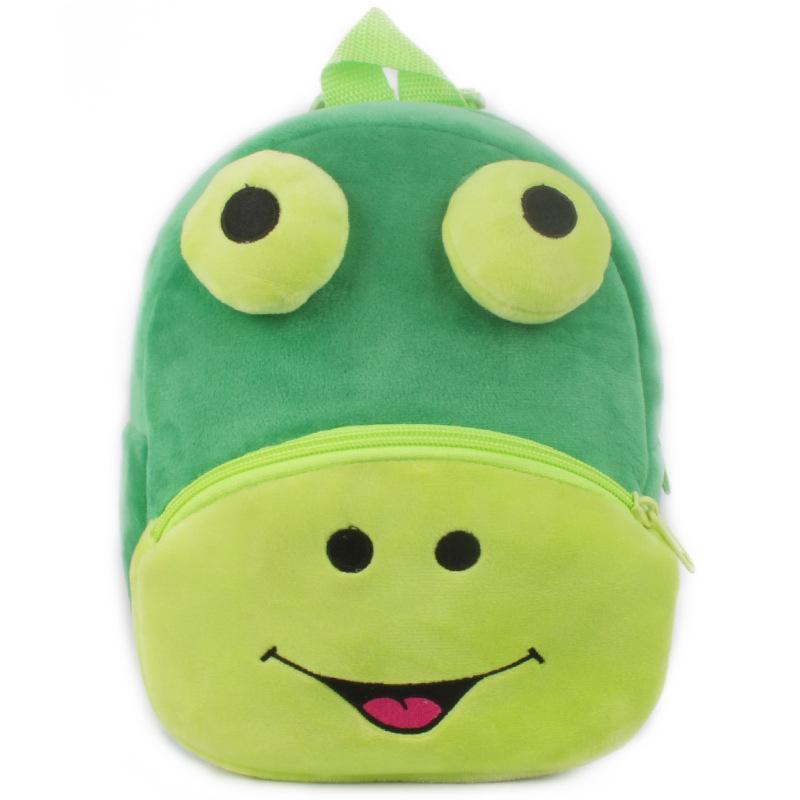 3D Fashion Children School Bags Cartoon Print Plush Kids Backpack Kindergarten Boys And Girls School Bags Mini Backpack Book Bag