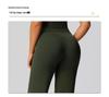 European & American Women's High Waist Quick-Dry Yoga Pants - Loose Fit, Hip Lifting, Versatile, Straight Leg Sportswear