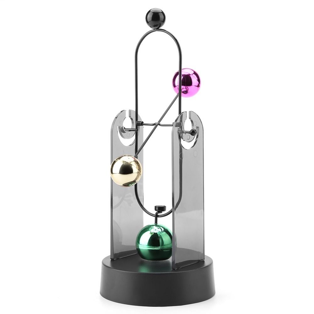 Automatic Swinging Perpetual Motion Desk Toy Motion Swinging Art Craft  Office Art