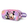 Trousse Double 3D - KARACTERMANIA - Minnie Mouse - Violet - Taille Unique - Enfant