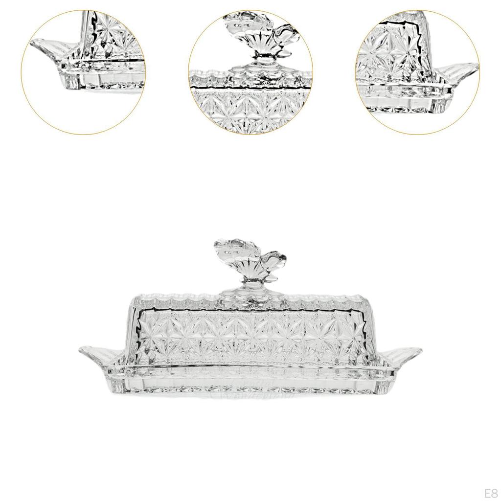 Smörburk med lock, Tårtfatshållare, Serveringsplatta, Köksredskap, Osthållare,