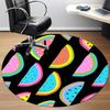 1pc Watermelon slices pattern Chair Carpet for Office, Non-slip, Soft and Durable Office Rug, Perfect for Office yy260131035