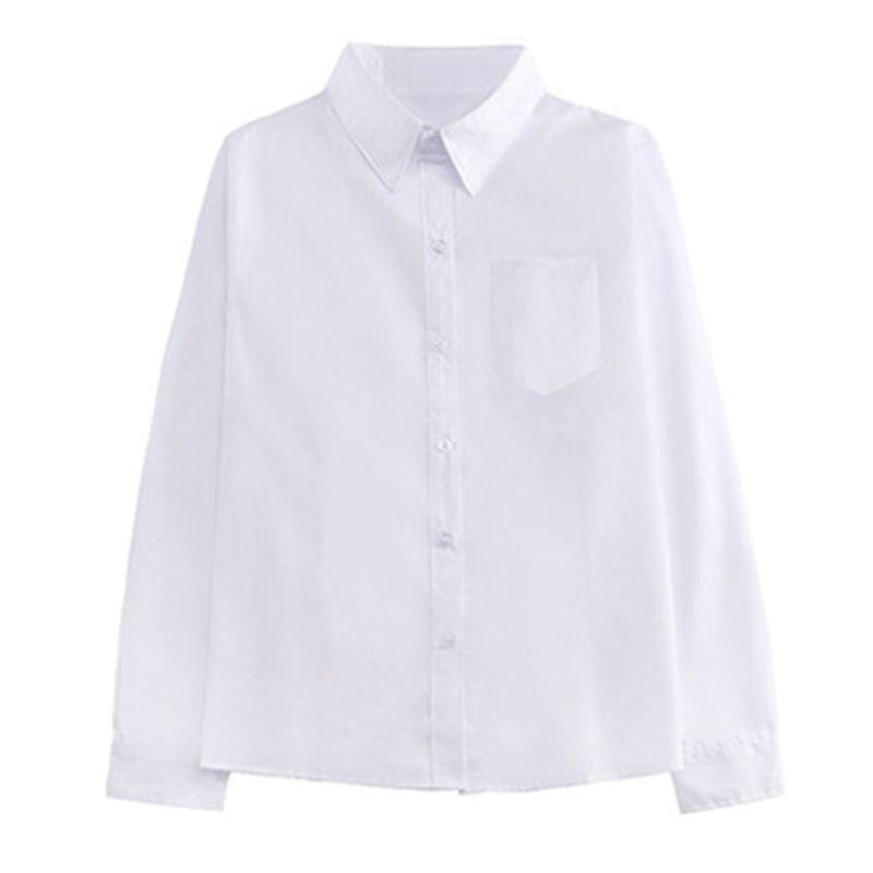 

DK Japanese Style Graduation Preppy Style Loose Short Sleeve JK Uniform Women s Long Shirt 3XL