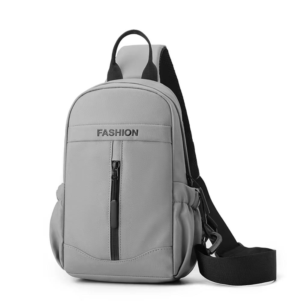 Commuting Nylon Sling Backpack Waterproof Male Crossbody Bag Single Shoulder Bag  Biking