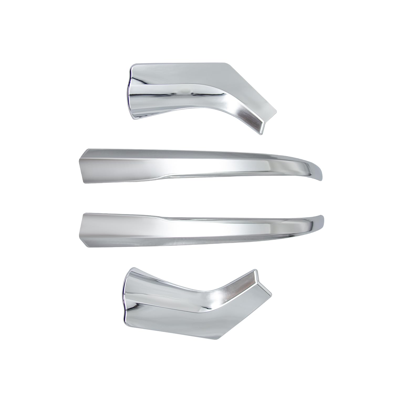 

Накладка на боковое зеркало MEKOMEKO для Toyota Exterior ABS Совместима с ранними и поздними моделями Под линией Alphard/Vellfire (30 серия), Детали, Смола,