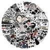 50Pcs/Set Downtown Y2K Girls Art Series 03 Waterproof Stickers DIY Fashion Doodle Decals Stickers