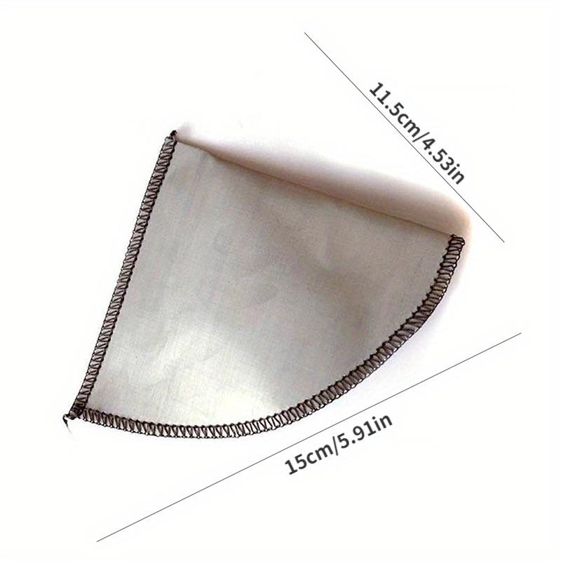 Wiederverwendbarer Pour Over-Kaffeefilter aus Edelstahl, feinmaschiger Kaffeefilter, Tropfkegel, papierloser Universal-Kaffeefilter