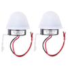 2 PCS AC/DC Street Light Photoswitch Adjustable Dusk To Dawn Sensor Auto on Off Switch  Night Light
