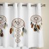 Dream Catcher Watercolor Feather Pattern Modern Window Curtains for Living Room Bedroom Curtain Blinds Drapes Door Curtains