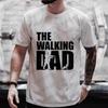 Stilvolle Herren T-Shirts The Walking Dad Bedrucktes T-Shirt Hip Hop Bluse Herren Sportbekleidung T-Shirt Herren Harajuku Oberteile Kurzarm T-Shirt