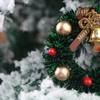 1Pc Miniature Wreath Doll House Christmas Tree Wall Baking Dollhouse Accessories