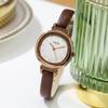 Gadi Vintage Ladies Quartz Watch With Leather Strap And Water Resistance For Fashion Enthusiasts