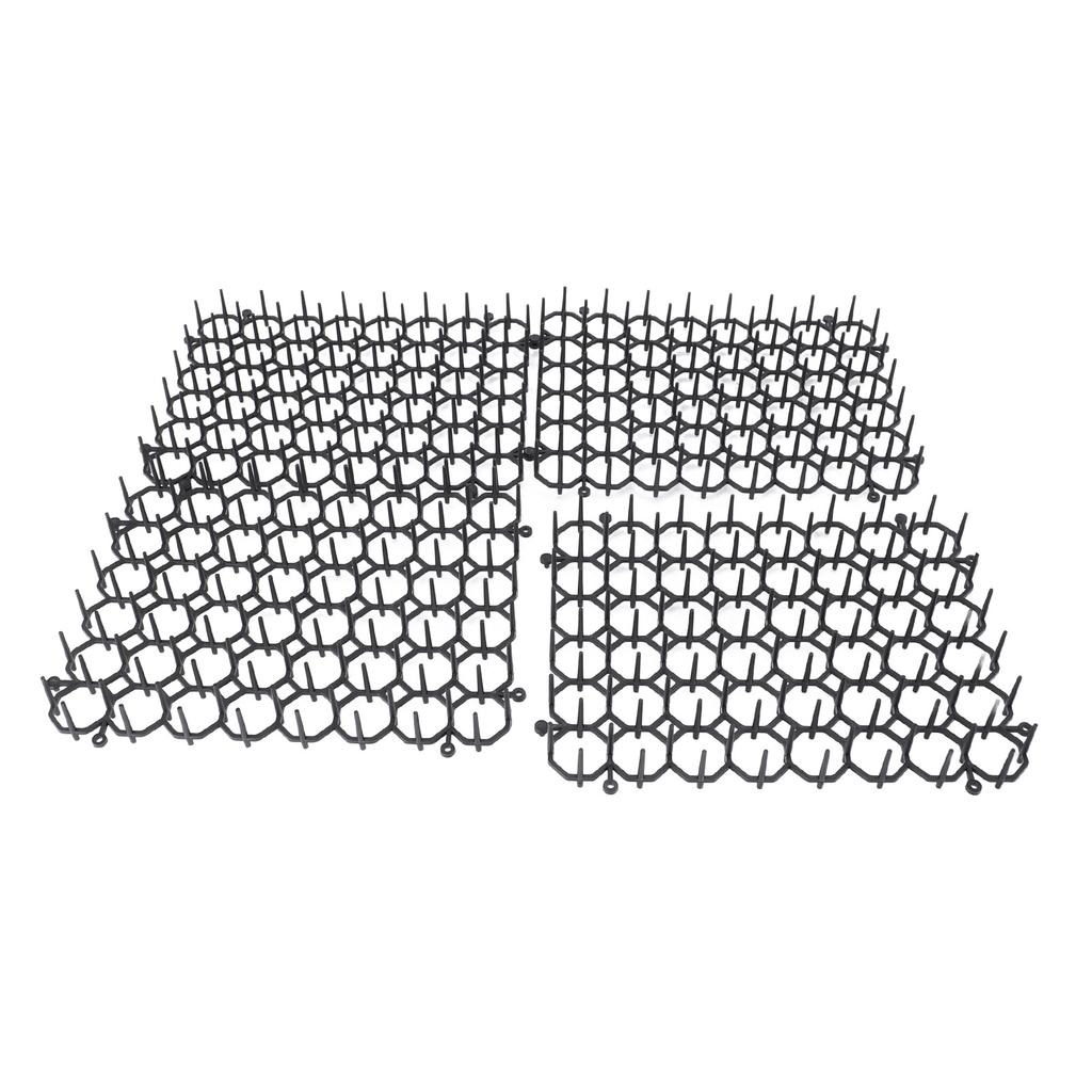 12Pcs Cat Scat Mat Pet Friendly Protective Digging Stopper Spike Repellent Deterrent Mat for Indoor