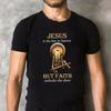 Jesus Is Key To Heaven TShirt Mens and Womens Short Sleeve Cotton Tees Y2k Shirt Men Clothing Summer Blouse Oversize Tops