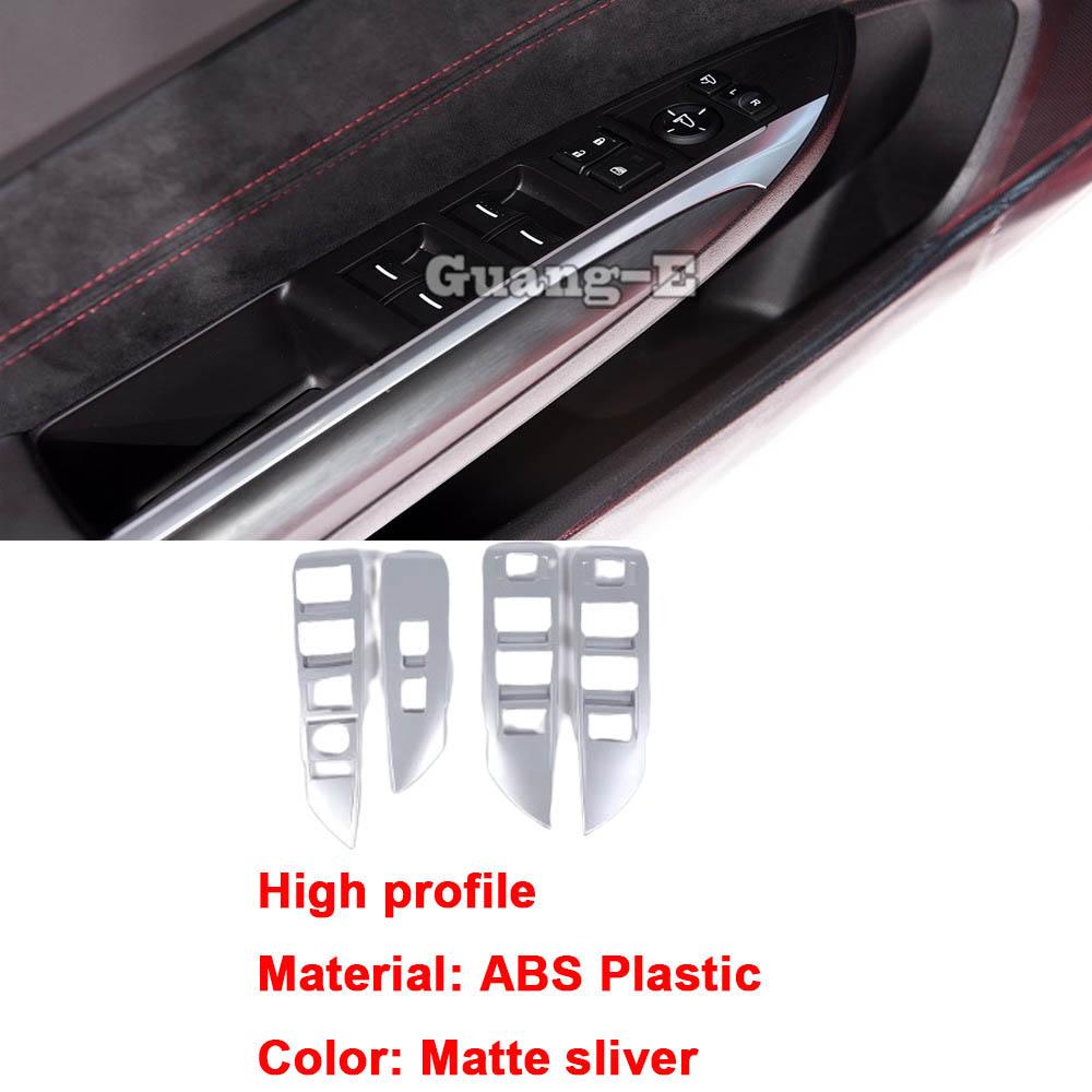 For Acura TLX 2018    ABS Seat Switch Cover Amrest Handle Outlet Vent Reading Light Frame Gear Trim Accessories