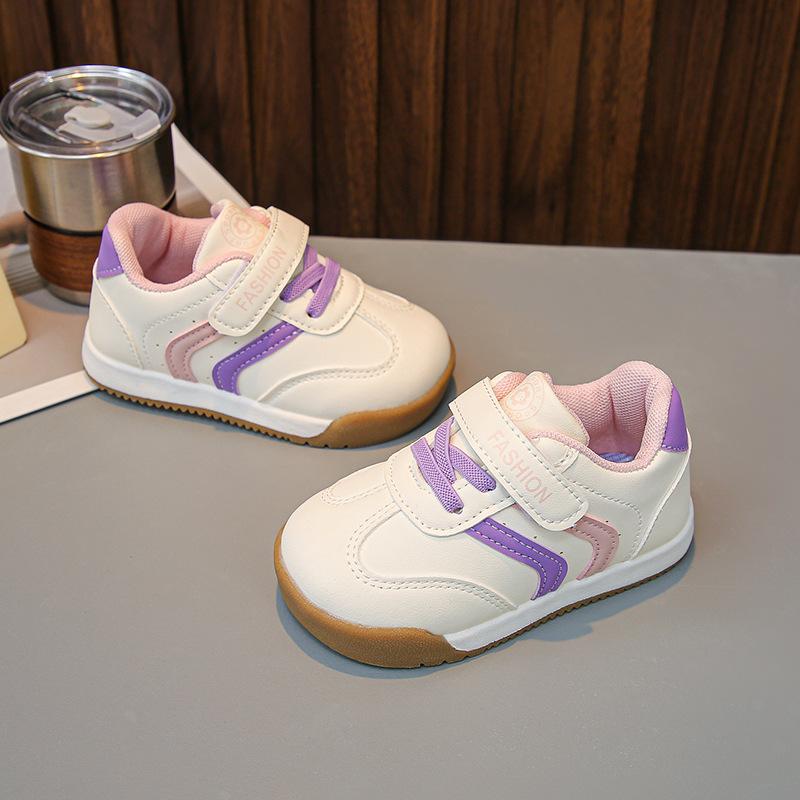 

Dexun обувь обувь для мальчиков спортивная обувь 2025 весна и осень детская обувь для девочек обувь для малышей нескользящая мягкая подошва повседневная обувь 25 фиолетовый