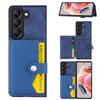 Suitable for Samsung Z Fold6 mobile phone case Z Fold5 lychee pattern insert card bag anti-drop protective case FOLD4