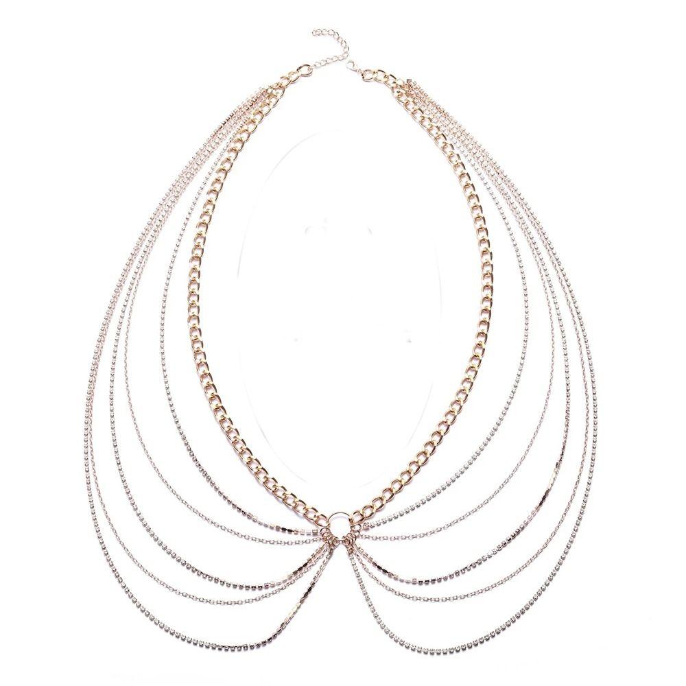 All-match Waist Corset Chain Belts Korean Body Chain Metal Waist Belts Women Waist Chain