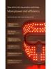 Photon Skin Rejuvenation LED Face Mask with Neck - Red & Green Light Therapy for Home Use to Brighten Skin Tone