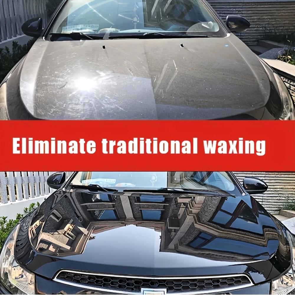 Car Paint Ceramic Polish Spray: Nano Coating, Premium Hydrophobic Formula, Scratch & Rain Protection, Surface Restoration for a
