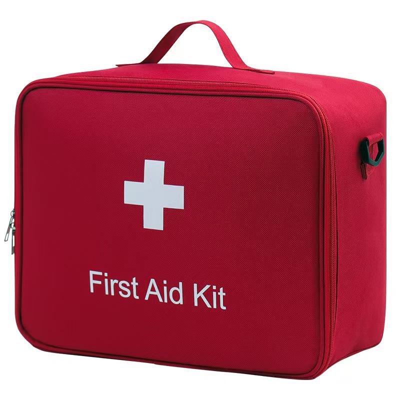 Large Capacity Portable First Aid and Medicine Storage Crossbody Bag