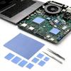 1Pc/2Pcs High Thermal Conductivity Thermal Pad 100X100Mm Silicone Cooling Pad 1.0Mm For Cpu Gpu Laptop Heatsink