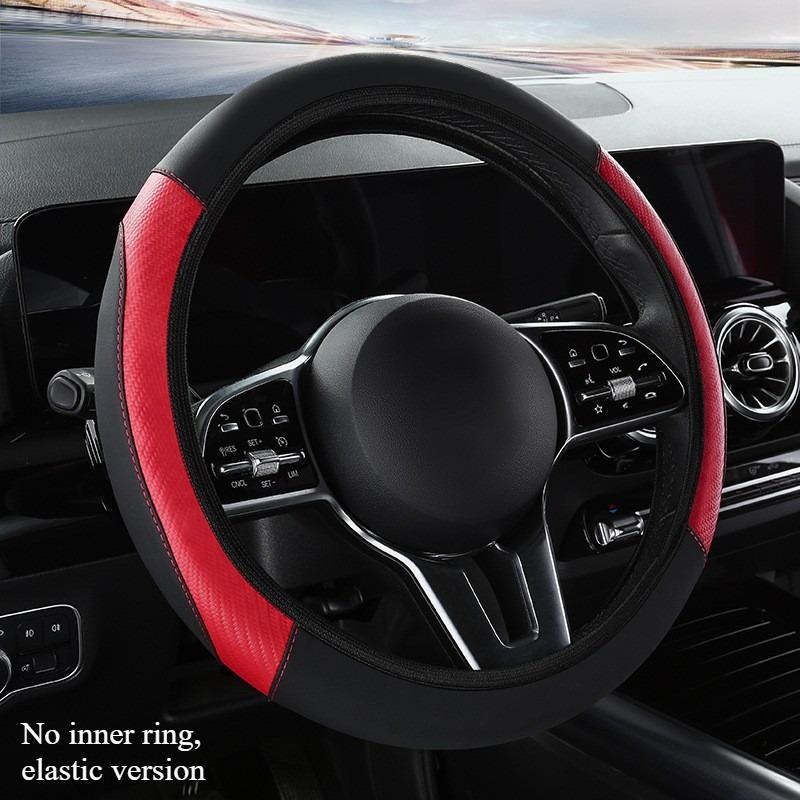Universal Car Steering Wheel Cover No Inner Ring All-Season Interior Decoration Handle Cover for Vehicle Accessories