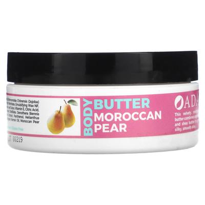 Adama, Manteiga Corporal com Óleo de Argan, Pera Marroquina, 4 oz (118 g)