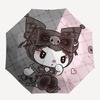 1pc Colorful Coulomb Sanrio Automatic Opening and Closing Umbrella - Small Umbrella Suitable for Various Occasions, Portable 3-Fold Small Umbrella for