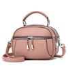 2024 New High Quality Women's Handbag Fashionable and Versatile Female Casual Small Round Bag Minimalist Classic Crossbody Bag