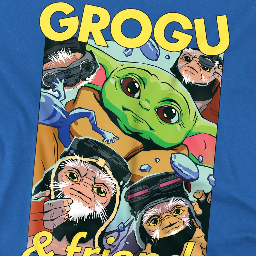 The Mandalorian & Grogu Childrens/Kids Friends T-Shirt
