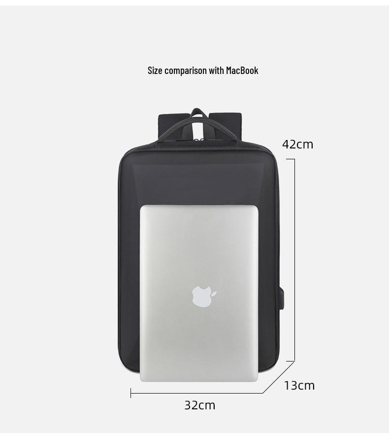 Cross-Border EVA Hard Shell 16.1" Laptop Backpack with USB Port for Business and Travel