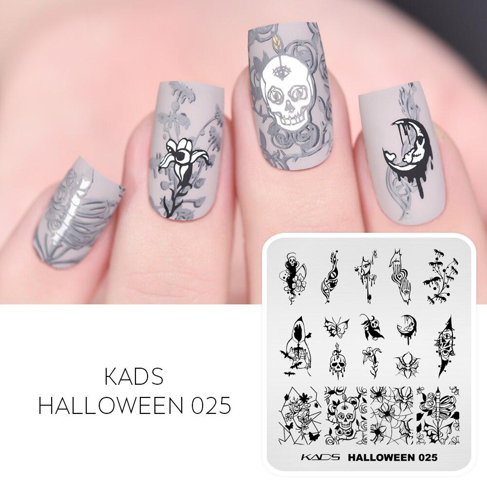 Christmas Halloween Nail Stamping Plates Snowflake Festival Pattern Nail Art Image Plates Stainless Steel Nail Art Plate Stencil