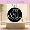 Led Digital Alarm Clock With Snooze Function For Students Desk Decor